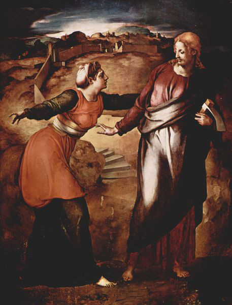 Noli me tangere.